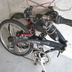 【お取引中】２０インチ　折り畳み自転車　２×７段変速の画像