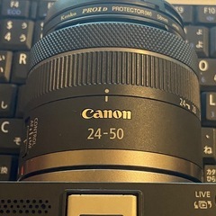 Canon eos R50V RF24-50 レンズの画像