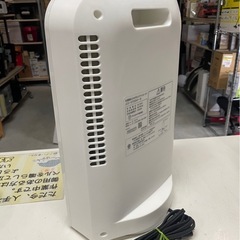IRIS OHYAMA　アイリスオーヤマ　大風量首ふりセラミックファンヒーター　JCD-12TDSW1-W　2019年製　首振り　暖房　足元　トイレ　人感センサー　600W/1000W/1200W　ホワイト　稼働確認済　中古　③の画像