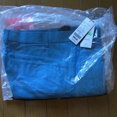 HONMA. ストレッチパンツ、半パンW82cm、🩵水色、の画像