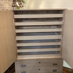 【桐箪笥】桐タンス 鍵あり　和ダンスの画像