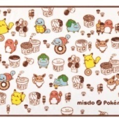 ミスド×ポケモン　ブランケットの画像