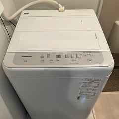 【お譲り先決定済】Panasonic　洗濯機　の画像