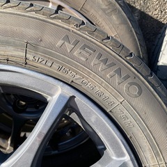 14インチタイヤホイール weds エブリイ ワゴンR スペーシアの画像