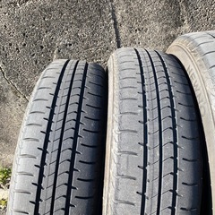 14インチタイヤホイール weds エブリイ ワゴンR スペーシアの画像