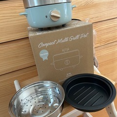【新品未使用🍲】BRUNO コンパクトマルチグリルポットの画像