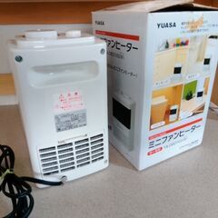 ユアサ ミニファンヒーターの画像