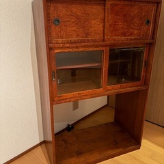 茶棚 食器棚、キッチン収納(収納家具)の中古が安い！激安で譲ります 