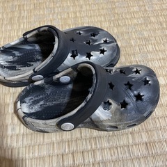 クロックス　サンダル　18cmの画像