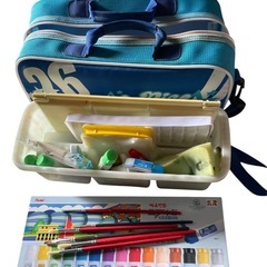 中古⛄️絵の具セット 必要な方の画像