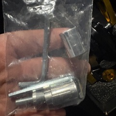 バーエンドミラー　ゴールドの画像