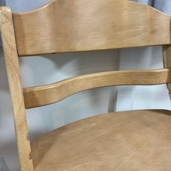 【3/26まで】ベビーチェア　ハイチェア(大和屋　すくすくチェア)の画像