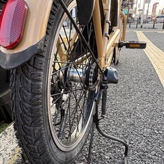 061 中古Panasonic gyutto電動アシスト自転車　16Ah 大阪の画像
