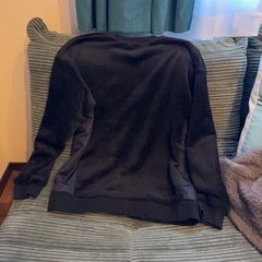 comme ca ism フリース　ブラック　メンズLの画像