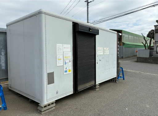 【中古】コンテナハウス（物置・倉庫タイプ）約11フィート　販売中！