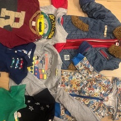 キッズ　洋服　80-90サイズ　まとめ売りの画像