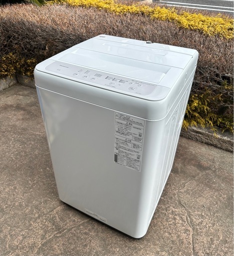 【引取】Panasonic 洗濯機 5kg ★2024年製★ NA-F5B2動作確認済