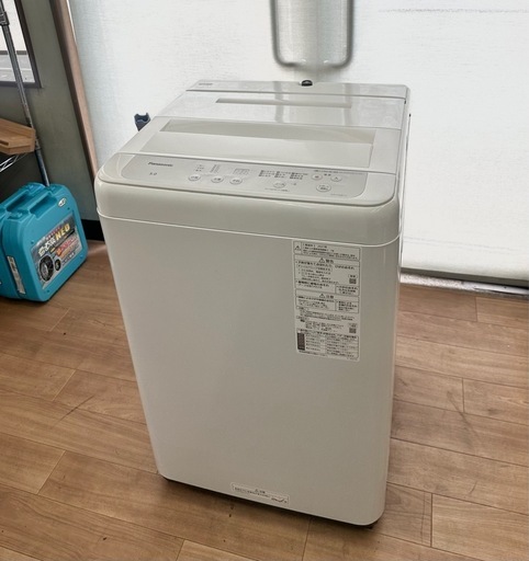 Panasonic洗濯機5kg NA-F50B15 2021年製 引取】Panasonic 洗濯機 5kg ☆2021年製☆NA-F50B15動作確認済み