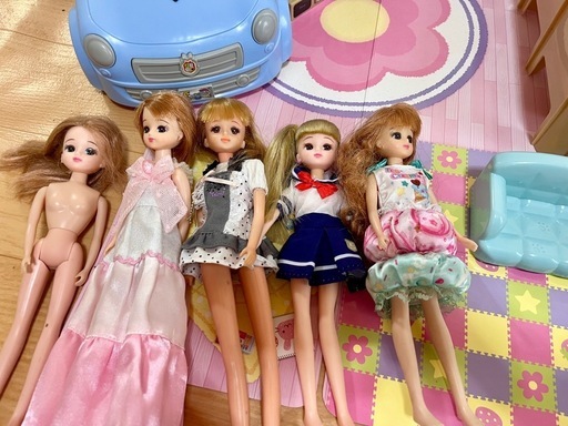 おもちゃ　リカちゃん　人形　
ハウス　お買い物　病院
