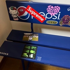 ペプシ　ベンチ　supremeの画像