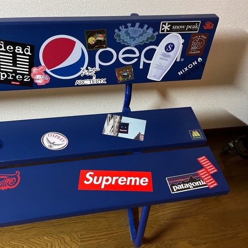 ペプシ　ベンチ　supreme