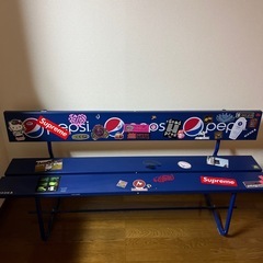 ペプシ　ベンチ　supremeの画像