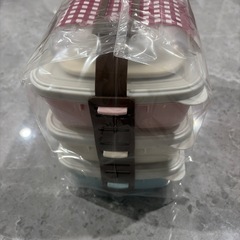 3段ランチボックス（新品）の画像