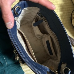 MICHAEL KORS ショルダーバッグ ネイビーの画像