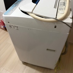 中古の洗濯機の画像