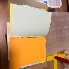 A4ファイル2冊 ＋ 両冊棲み分けリフィル入りの画像