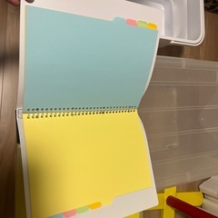 A4ファイル2冊 ＋ 両冊棲み分けリフィル入りの画像