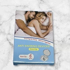 【新品】いびき防止グッズ ノーズクリップ 6個 安眠 睡眠 いびき軽減グッズ ノーズピン 磁気鼻呼吸 クリップの画像