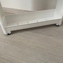 4段 隙間収納 キャスター付の画像