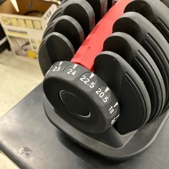 坂2603-807 アジャスタブルダンベル 24kg ① キズ汚れ有りの画像