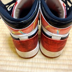 スパイダーマン　ナイキ エアジョーダン１　スニーカー　25cm 美品の画像