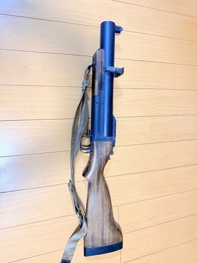 CAW製　M79グレネードランチャー ガスガン 木製ストック ブラウン/ブラック