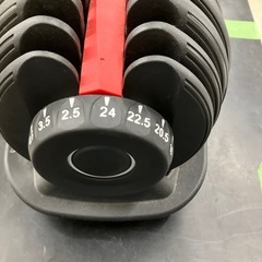 坂2603-808 アジャスタブルダンベル 24kg ② キズ汚れ有りの画像