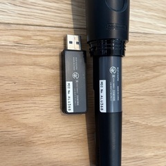 ニンテンドー 純正 ワイヤレスマイク ALU358 黒 Switch wii uの画像