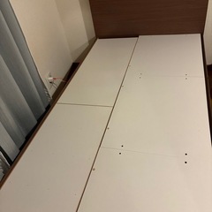 収納付きベッドの画像