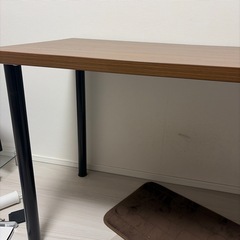 デスク 140×60×70cm シンプル 作業机の画像