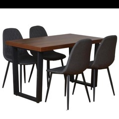 名古屋近郊送料無料 ダイニングテーブルセットの画像