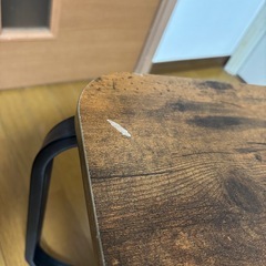 【おしゃれ】木目調ローテーブル 少し傷あり センターテーブルの画像