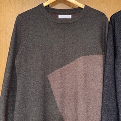 茶系ニットアンサンブルM〜Lブティック購入品の画像