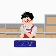 ブランド品買取のアポインター業務の画像