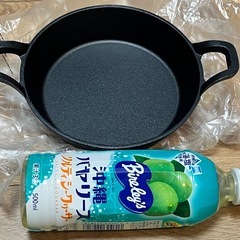 新品 Michelangelo Parilla 鋳鉄 両手鍋 スキレット 18cm 6.2cm IH オーブン対応 サービングパン　キャンプ アウトドアの画像