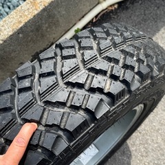 ジムニー　JB23W ホイール　タイヤ付きの画像