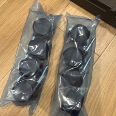 2個セット　ハンガーラック キャスター付き ブラックの画像