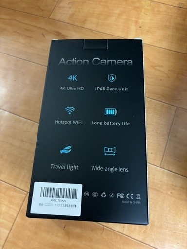 4K Ultra HD アクションカメラ 本体
