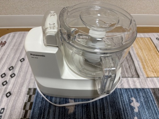 【Panasonic】 美品 フードプロセッサー MK-K32