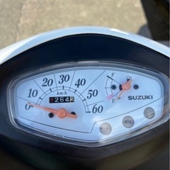 スズキ　アドレス　50ccの画像